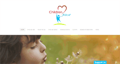 Desktop Screenshot of childrenfirstinc.org